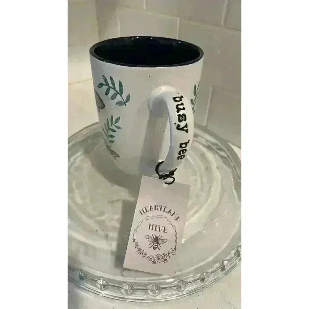 Busy Bee Spring Easter Coffee Mug super cute gift! NWT - Picture 5 of 9